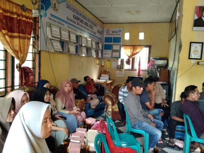 
 Desa Arul Gele Gelar Musyawarah Khusus, Bentuk Koperasi Merah Putih Syariah