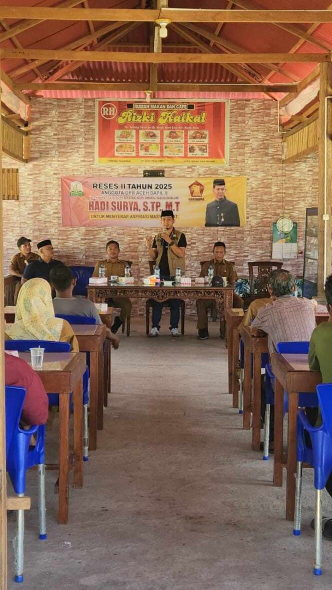 
 Serap Aspirasi Warga Kuala Baru, Infrastruktur dan Status Lahan Jadi Isu Utama 