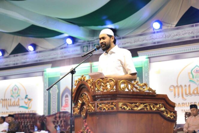 
 Gubernur Aceh H.Muzakir Manaf (Mualem) Hadiri Milad Ke-57 YPI Darussa'adah  di Teupin Raya Pidie, Selasa 24 Juni 2025