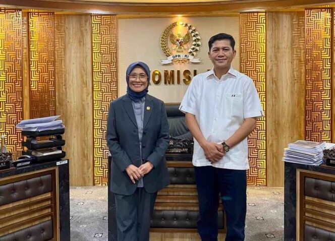 
 Bupati Aceh Selatan H.Mirwan MS bersama dengan Ketua Komisi X DPR RI Hetifah Sjaifudian, Selasa 24 Juni 2025