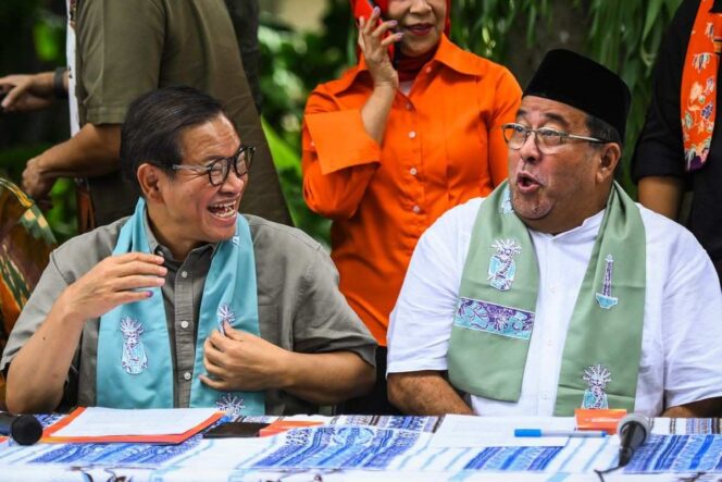 
 Gubernur DKI Jakarta Mas Pram dan Bang Doel