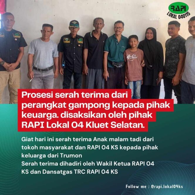 
 Bocah Simeulue yang Diduga Kabur Dari Rumah Sudah di Jemput Saudaranya