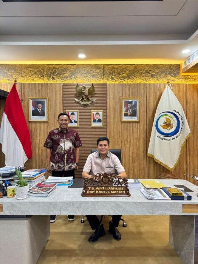 
 Lobi Kampung Merah Putih, H.Mirwan Datangi Kementerian Kelautan dan Perikanan RI