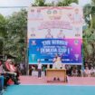 Anggota DPRK Aceh Selatan Meyampaikan Kata Sambutan Pada Acara Penutupan Turnamen Voli Pemuda Cup I, Rabu 2 Juli 2025