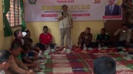 Anggota DPRK  yang juga Sekretaris Partai Gerindra Aceh Selatan melakukan Reses III di Kecamatan Pasie Raja, Kamis 3 Juli 2025