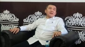 Kajari Abdya, Bima Yudha Asmara, SH, MH diruang kerjanya. Aspiratif.com, Jum'at 4 Juli 2025.