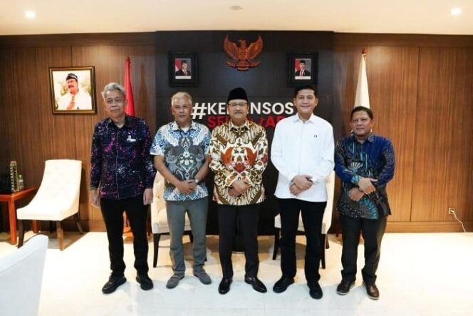 
 H.Mirwan Melakukan Kunjungan Kerja ke Kementerian Sosial Beberapa Waktu Lalu
