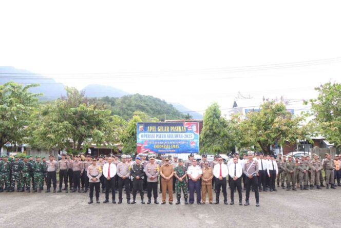 
 Polres Aceh Selatan Gelar Apel Pasukan Operasi Patuh Seulawah 2025, Fokus Tertib Lalu Lintas Wujudkan Indonesia Emas