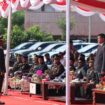 Bupati Aceh Selatan H.Mirwan MS bertindak sebagai Inspektur Upacara HUT Bhayangkara ke 79