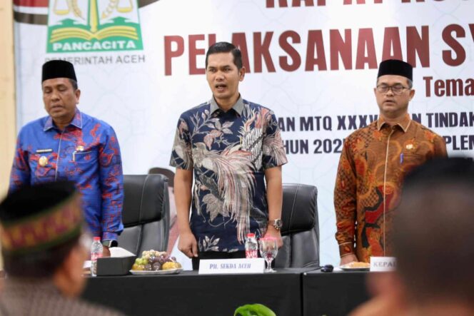 
 Pemerintah Aceh Targetkan Jadi Tuan Rumah MTQ Nasional 2028