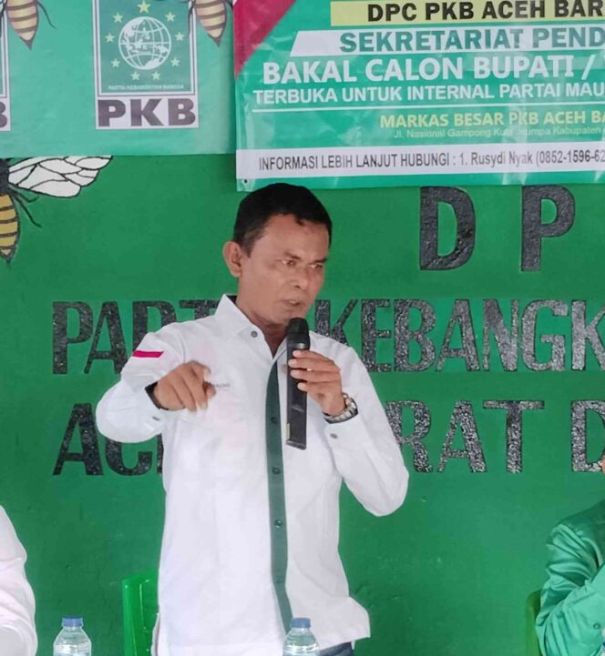 
 Anggota DPRK Abdya/Ketua DPC PKB Abdya, Zulkarnaini, SE.