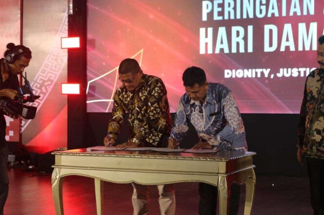 
 Penandatangan MoA USK dan BRA Jum'at 15 Agustus 2025.