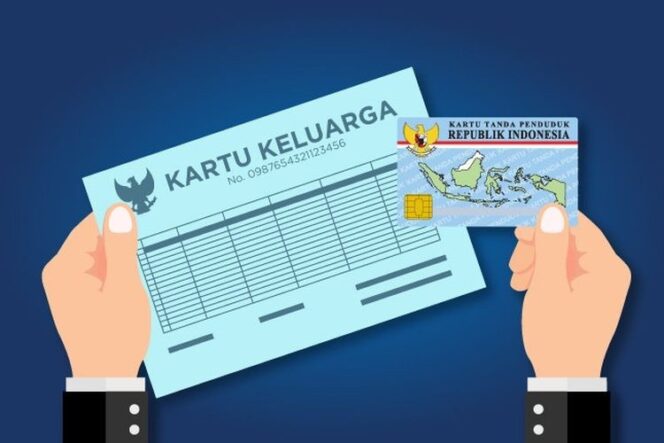 
 Foto : Ilustrasi KTP dan KK