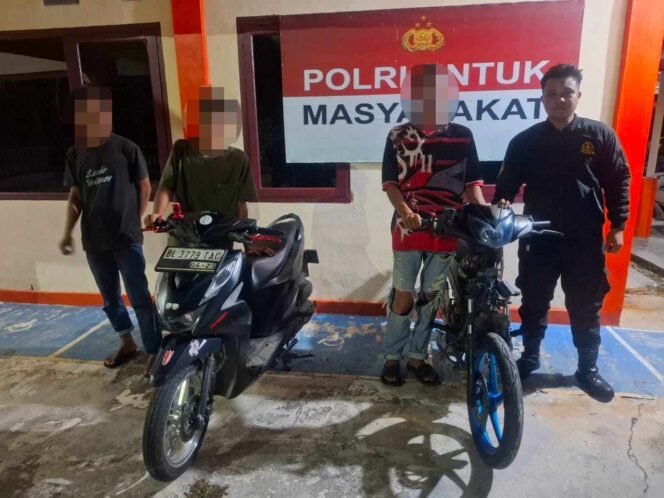 
 Polsek Kluet Selatan Amankan Tiga Pelaku Balap Liar, Respons Cepat Aduan Masyarakat ke Layanan 110