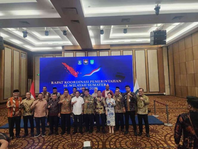 
 Wagub Aceh Hadiri Rakor Pemda se-Sumatera, Bahas Kamtibmas dan Antisipasi Isu Strategis 2025