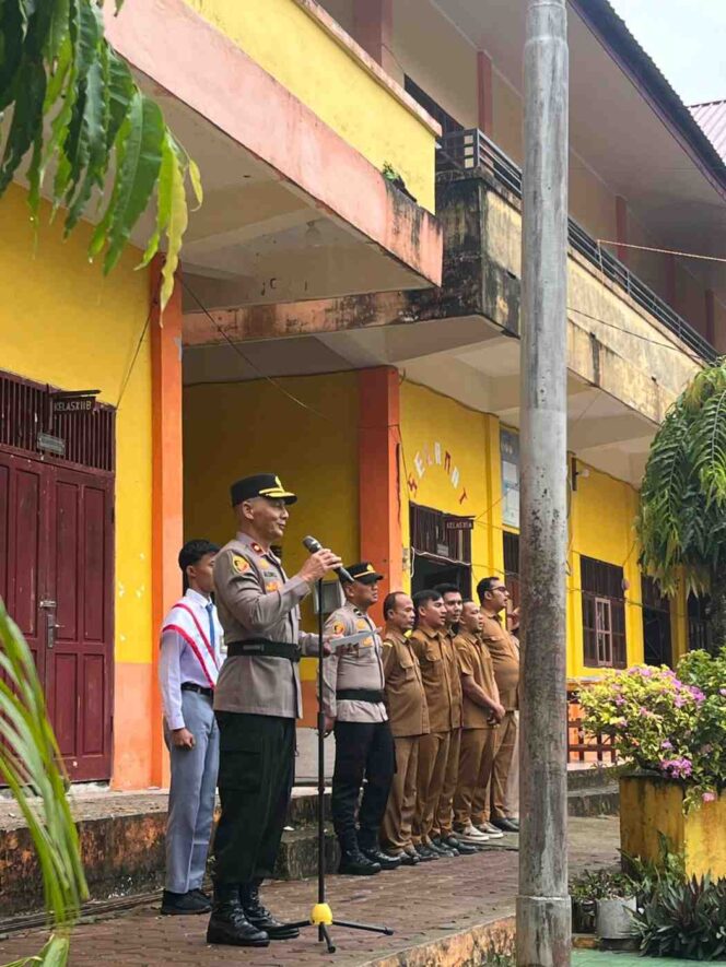 
 Polisi Saweu Sikula, Wakapolres Aceh Selatan Edukasi Generasi Muda tentang Kamtibmas