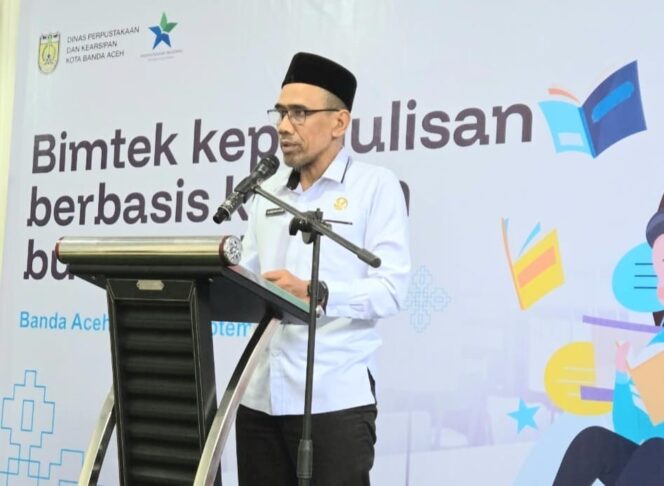 
 Gelar Bimtek Literasi, Dinas Perpusip Kota Banda Aceh Bawa Peserta ke Titik Nol Kilometer