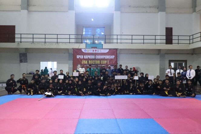 
 USK Gelar Kejuaraan Hapkido Rektor Cup I Tahun 2025
