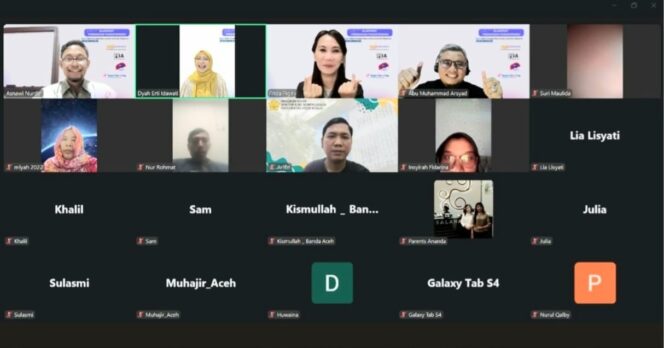 
 Aceh Australian Alumni Gandeng TDW, SuperSchooling dan FBA Selenggarakan Webinar Pengembangan Diri