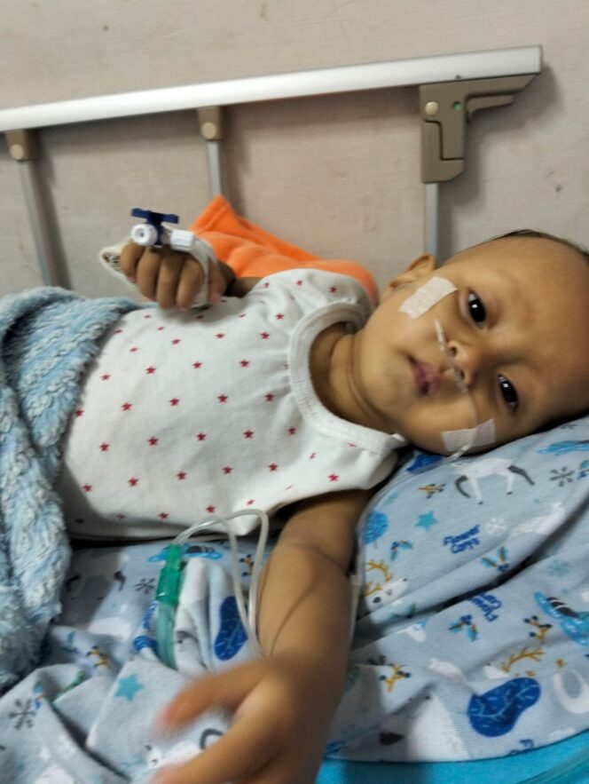 
 Ahmad Syamil Zein,Balita Penderita Jantung Bocor Butuh Bantuan