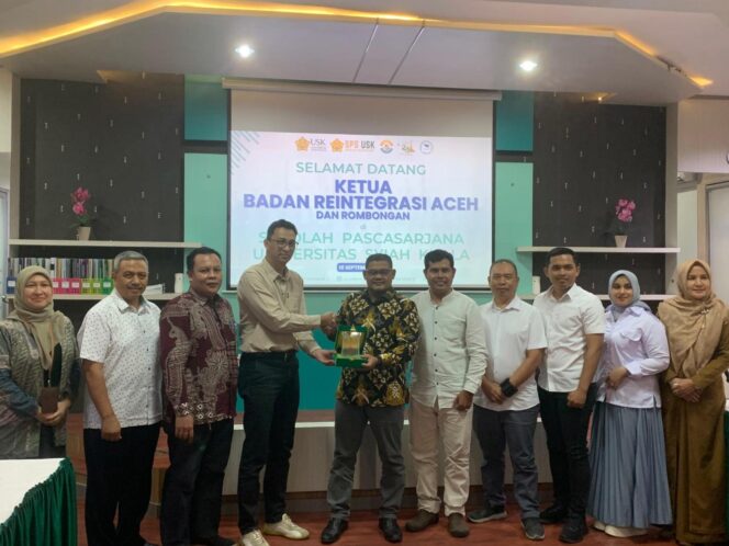 
 BRA Aceh Kunjungi Sekolah Pasca Sarjana USK dan Prodi MDRK, Selasa, 16 September 2025