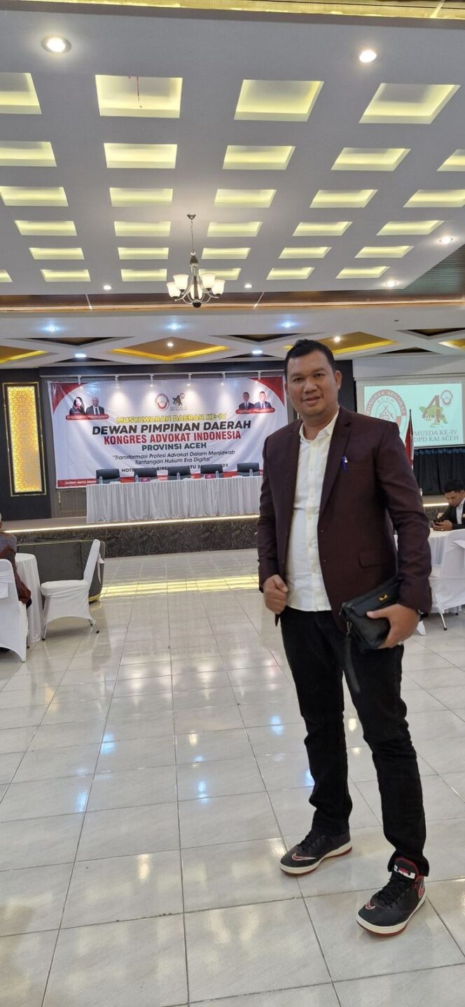 
 Ketua KAI Aceh Selatan, Maman Supriadi,S.HI, MH