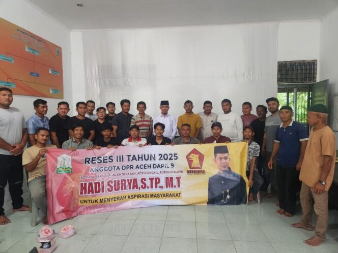 
 Hadi Surya Serap Aspirasi Masyarakat Aceh Selatan dalam Reses III Tahun 2025