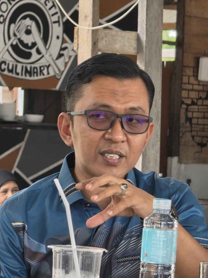 
 Foto : Hanzirwansyah, Sekretaris Tim Pemenangan Pasangan MANIS Pilkada 2024 lalu 