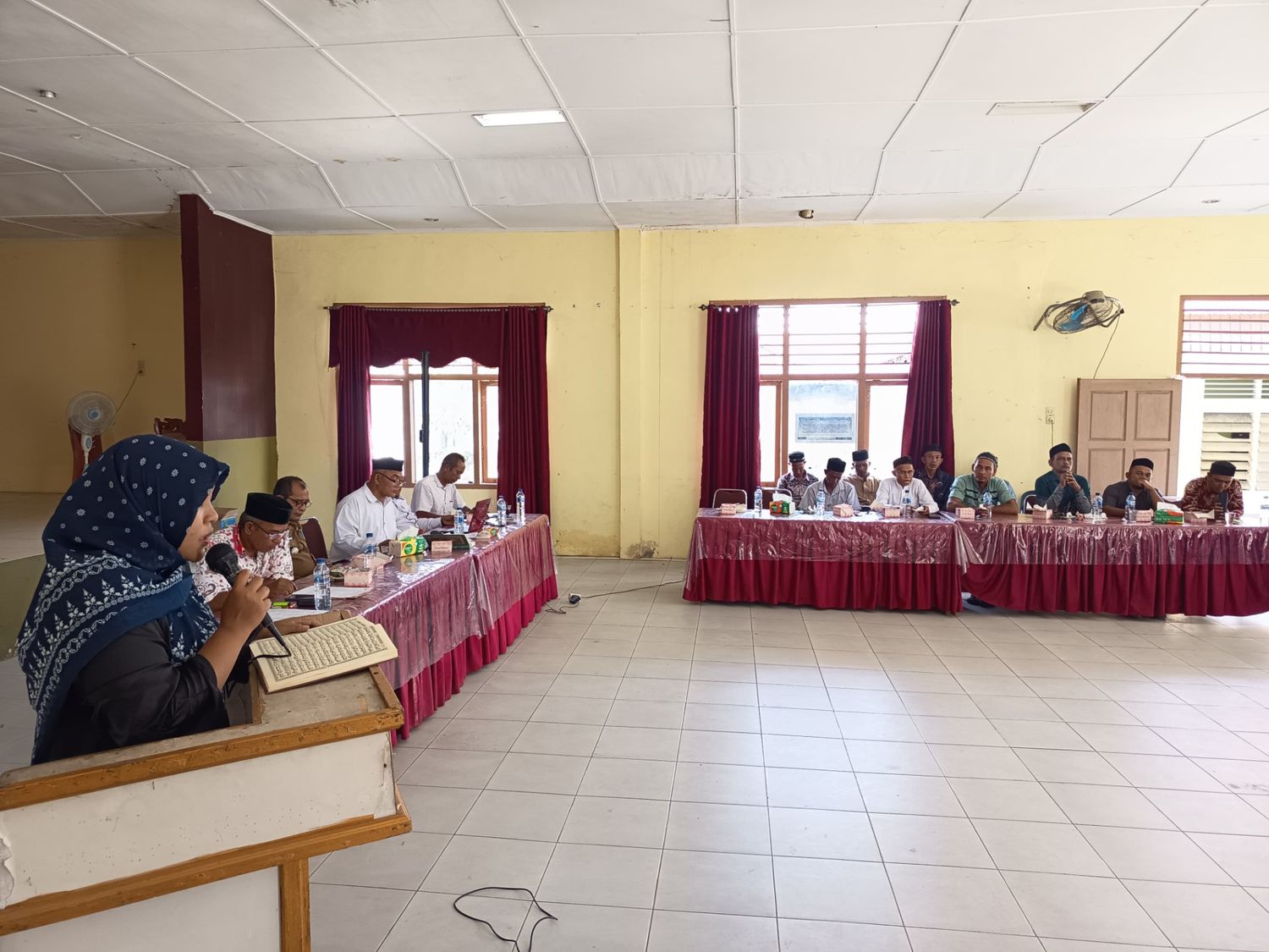 15 Balon Keuchik di Kecamatan Kluet Selatan Tes Uji Baca Al-Qur'an, 2 Diantaranya Perempuan 