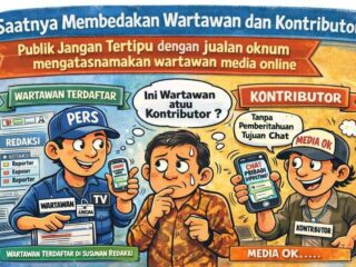 Memahami Perbedaan Wartawan dan Kontributor di Media Online