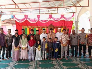 Masyarakat Desa Air Pinang Laksanakan Kenduri Anak Yatim