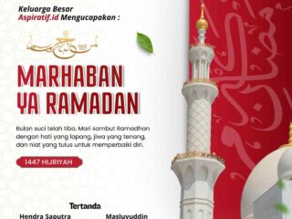 Marhaban Ya Ramadhan : Puasa Sebagai Sarana Pengampunan Dosa