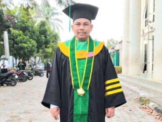 Kepala SMK-PP Saree Aceh Besar Raih Gelar Doktor