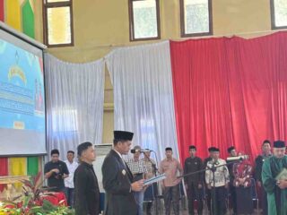 Lantik 152 Keuchik, Bupati Mirwan Ajak Jaga Persatuan dan Kepercayaan Publik