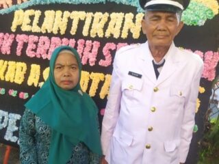 Hattrick Jadi Keuchik, M.Nasir Kembali Pimpin Desa Terpencil Alur Keujrun di Aceh Selatan