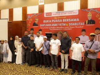 Gubernur Aceh Buka Puasa Bersama dan Santuni Anak Yatim serta Penyandang Disabilitas
