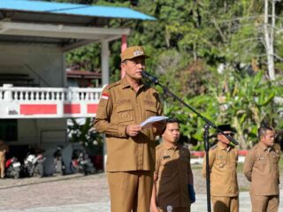 Gelar Apel Gabungan Pasca Idul Fitri,Bupati Mirwan Ajak ASN Tingkatkan Kedisiplinan