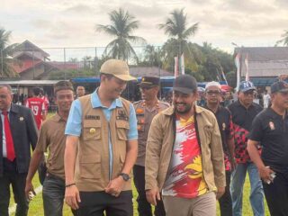 Buka Open Turnamen Sepak Bola Mawar Cup 1 Tahun 2026, Ini Pesan Bupati Aceh Selatan 