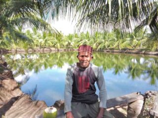 Potret Tambak Ikan Nila Talen Desa Indra Damai Aceh Selatan
