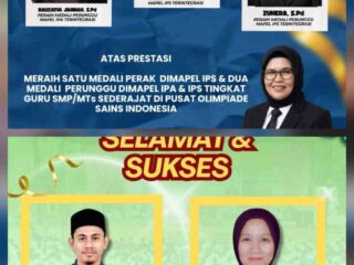 Gacor! 5 Guru Al Zahrah Borong Medali di Olimpiade Sains Indonesia