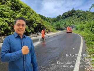 Cepat Tanggapi Laporan Warga Terkait Tumpahan CPO,Barmas Apresiasi Kalak BPBD Aceh Selatan 