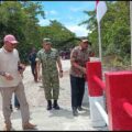 Wabup Aceh Selatan Bersama Dandim Tinjau Lokasi Rencana Pembangunan Jembatan Bailey di Jalur Buluh Suma