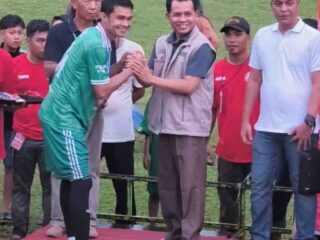 Tutup Open Turnamen Sepak Bola Mawar Cup I 2026, Ini Kata Wabup Baital 