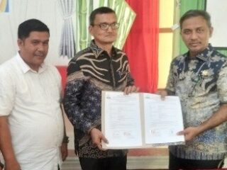 Kabid SMK Disdik Aceh Lakukan Sertijab Kepada Kacabdisdik Kota Langsa